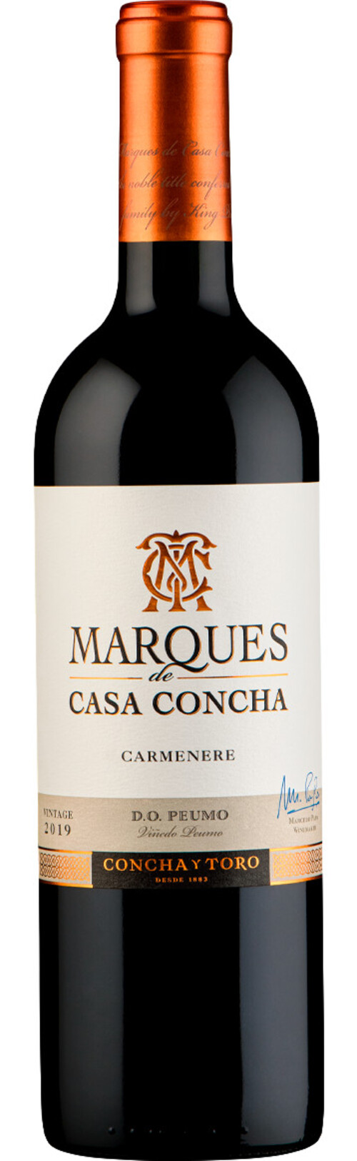 Rượu vang đỏ Chile Marques de Casa Concha Carmenere