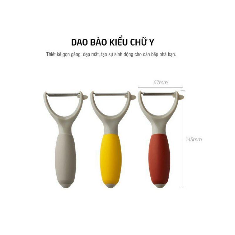 Dao Bào Nạo Gọt Vỏ Củ Quả Kiểu Chữ Y LOL123 (cam ết hàng y hình)