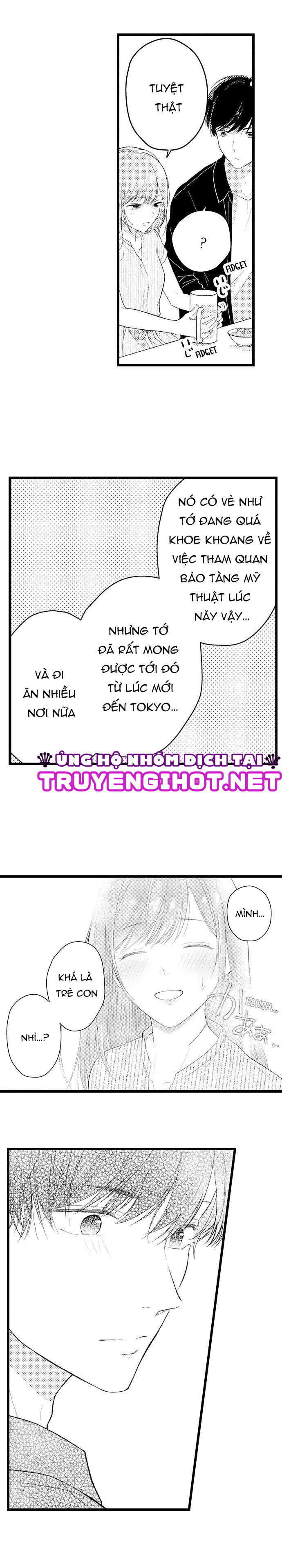 chỉ 3 giây sau, anh ấy như biến thành quái thú chapter 1.3 1