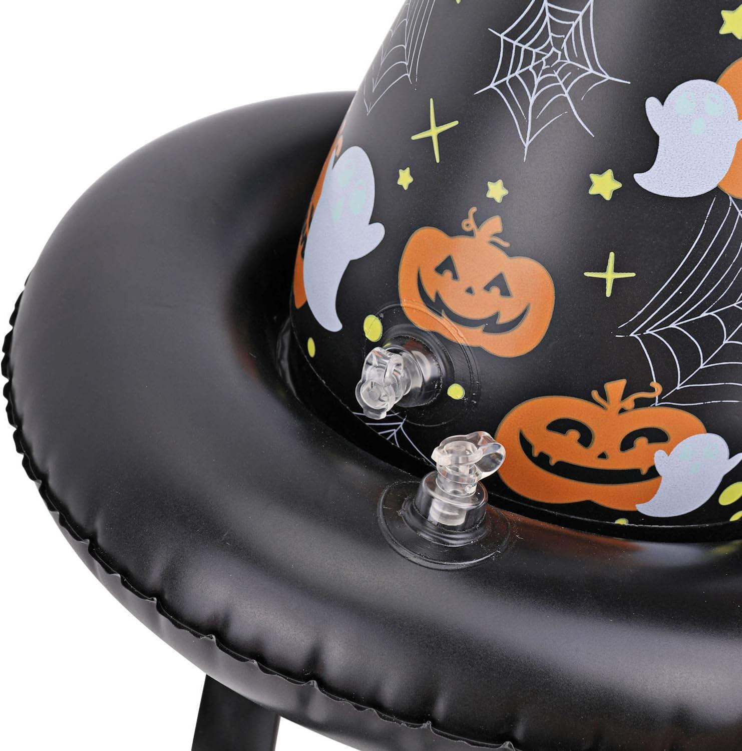 Đồ Chơi Halloween, 2 Trò Chơi Ném Mũ Phù Thủy Bơm Hơi Với 6 Vòng Cho Trẻ Em Và Người Lớn Trong Nhà Ngoài Trời Sân Vườn Halloween Đồ Chơi