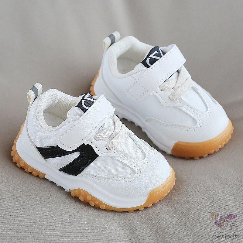 Giày Thể Thao Đế Cao Su Chống Trượt Phong Cách Hàn Quốc Cho Bé Gái