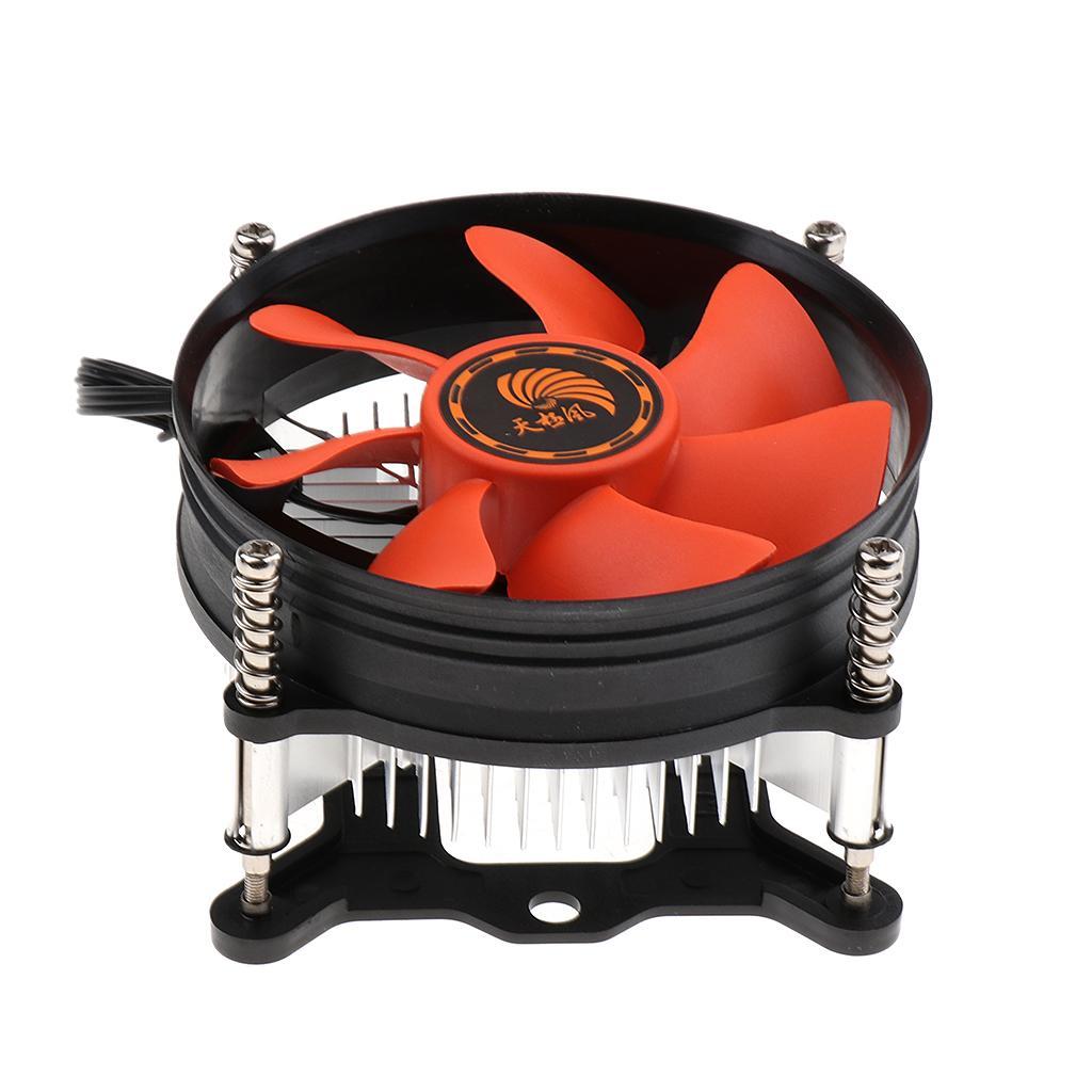 Aluminum Hydraulic CPU  Fans   for  LGA775/1155