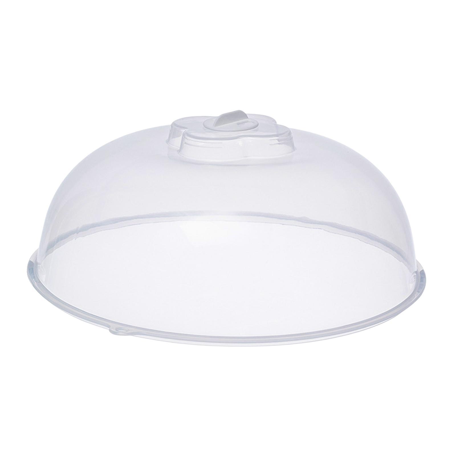 Microwave Splatter Cover lid with Steam Vent for Trays Kitchen Freezer