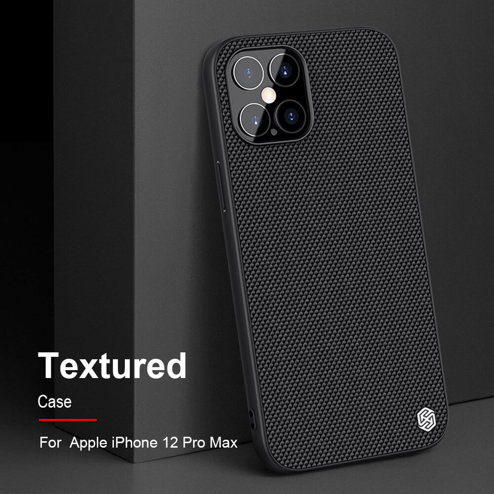 Ốp lưng iPhone 12 Pro Max/12 Pro / 12 Nillkin Textured Case vải sợi - Hàng chính hãng