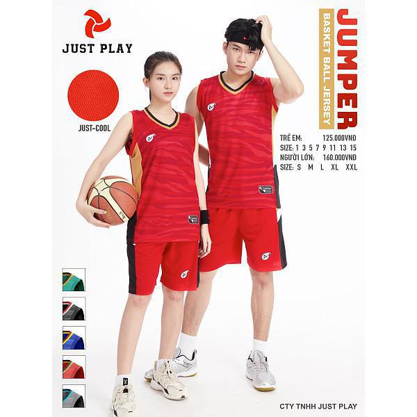 Bộ Quần Aó Bóng Rổ Không Logo – JustPlay Jumper