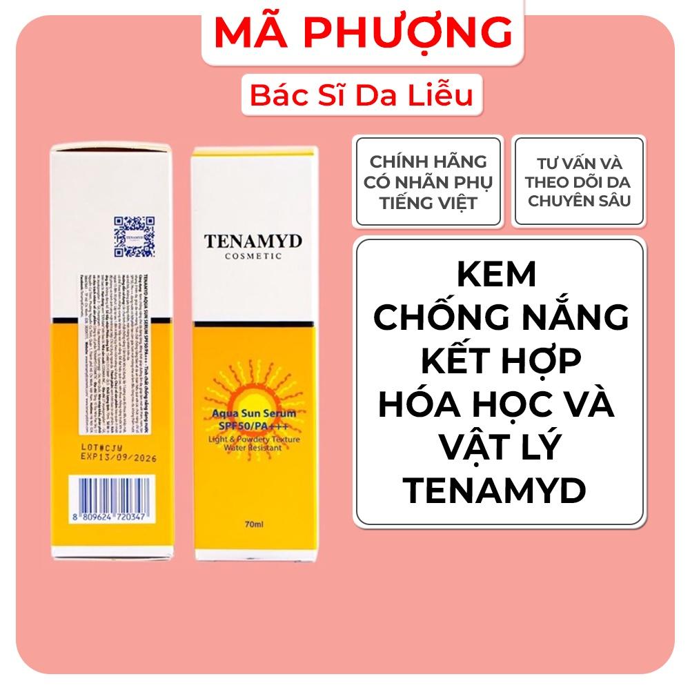 Kem chống nắng TENAMYD SPF50/PA+++