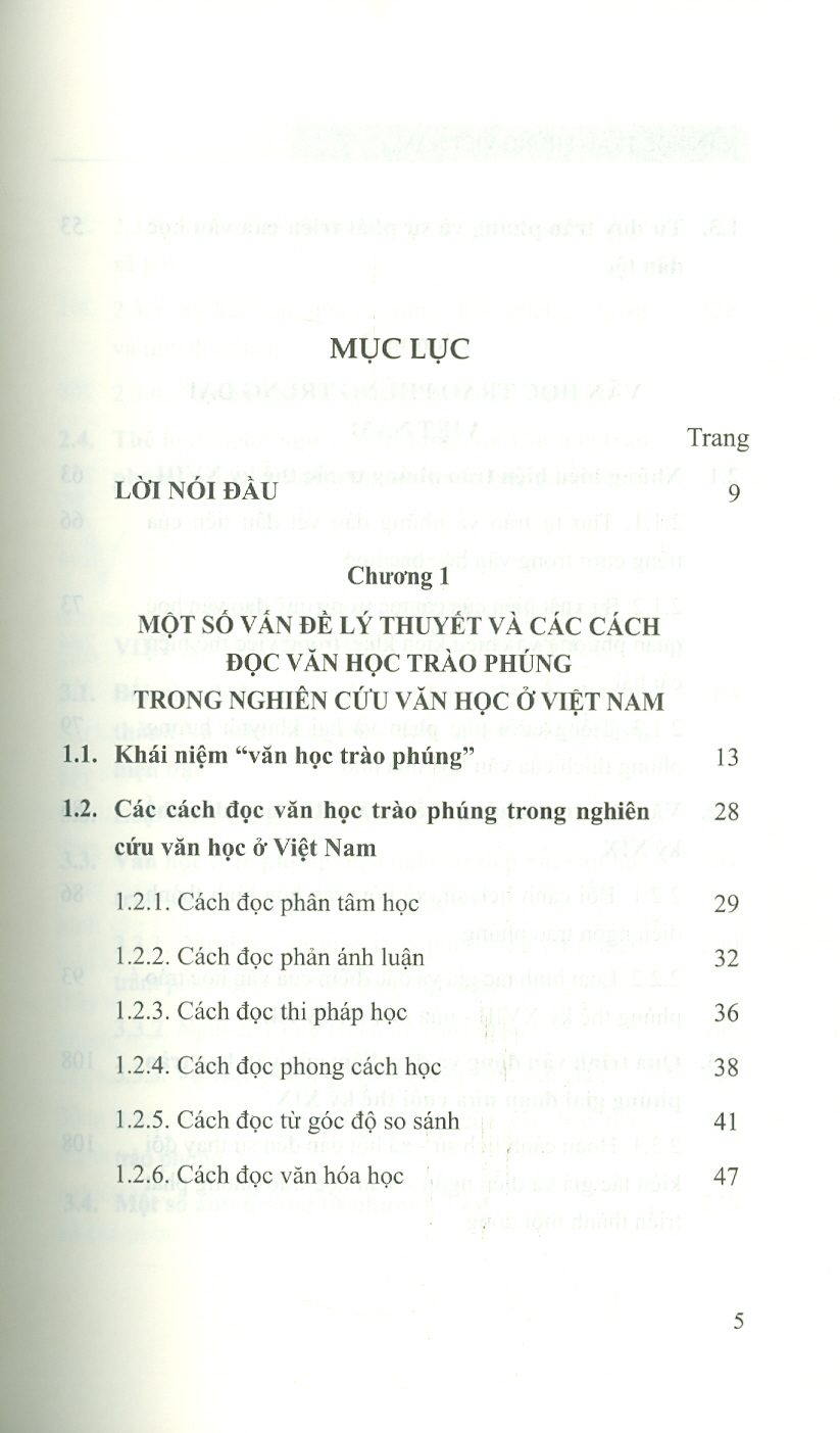Văn Học Trào Phúng Việt Nam (Từ Thế Kỷ XVIII Đến Nửa Đầu Thế Kỷ XX) (Chuyên luận)