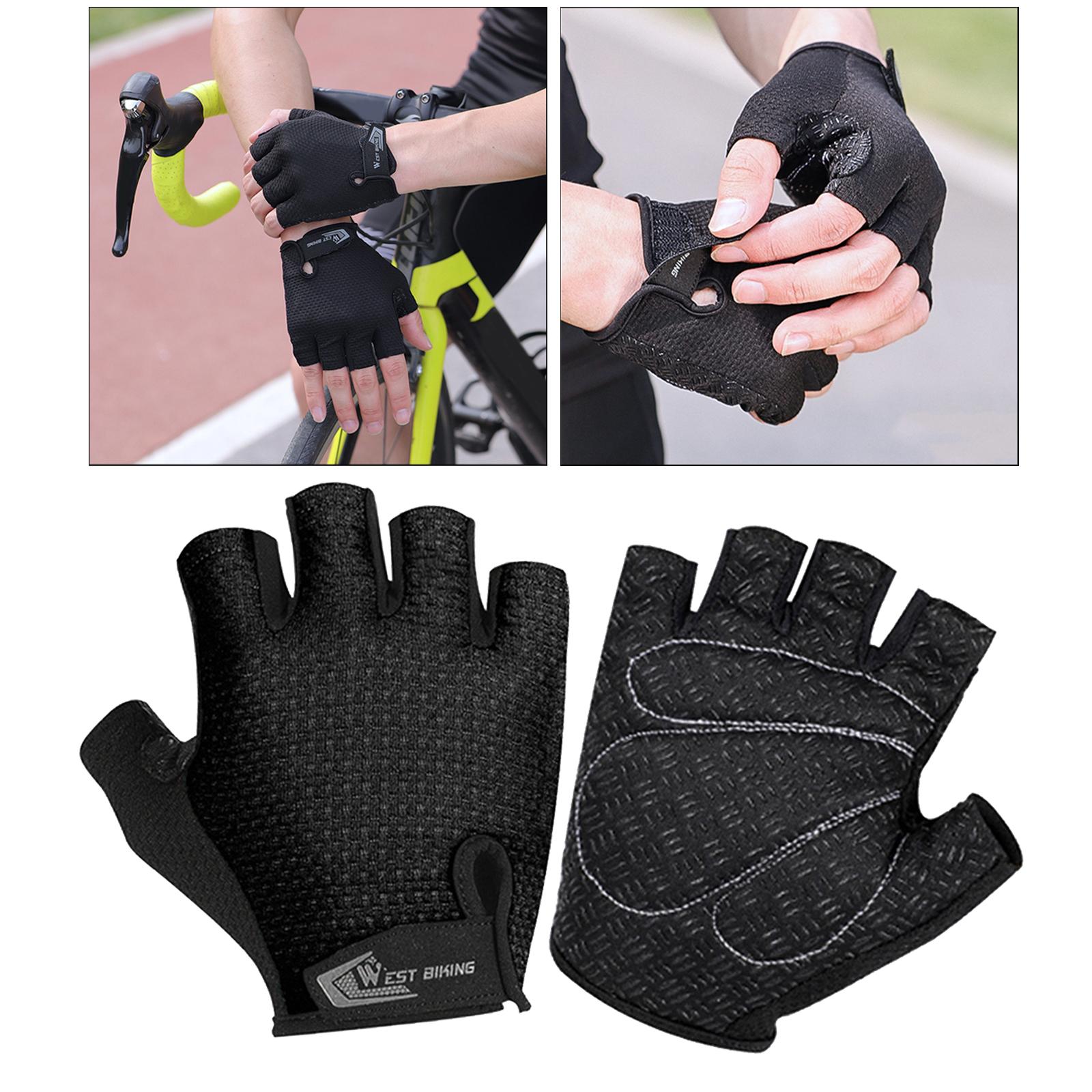 Half Finger Cycling Gloves Sports Light Weight Road Bike Unisex