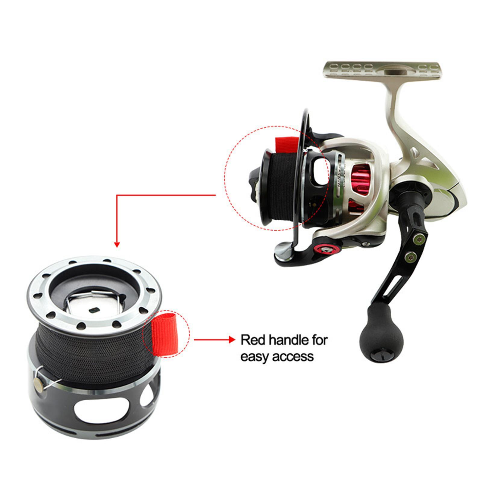 4Pcs Fishing Spool Belt Durable Fishing Tools Elastic Spinning Wheel Reel Protective Belt