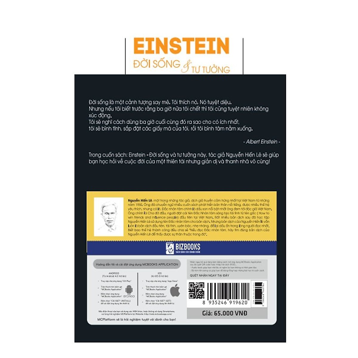 Einstein - Đời Sống Và Tư Tưởng ( tặng kèm Bookmark tuyệt đẹp )