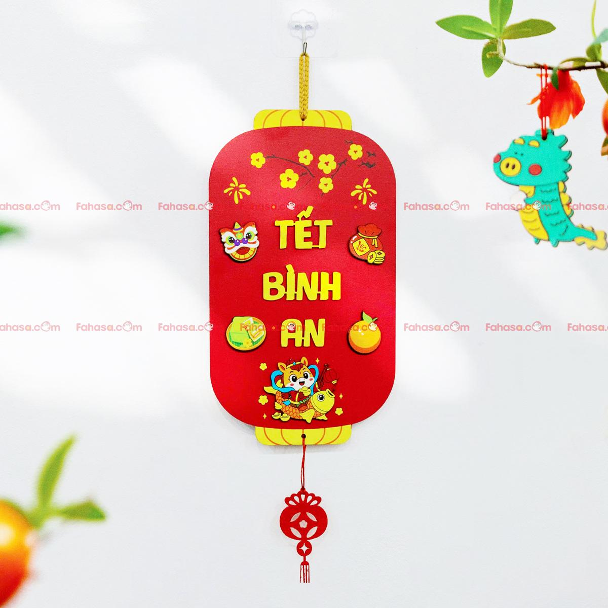 Bảng Gỗ Chữ Bình An - Trang Trí Tết - Bách Mộc