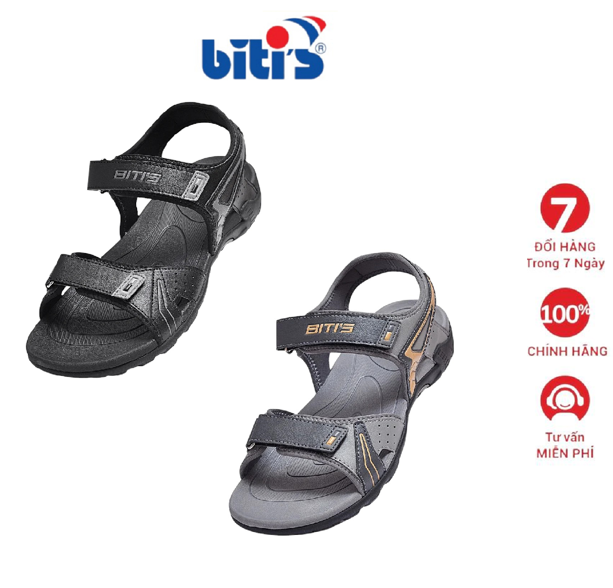 Sandal Nam Biti's BYM000400 Siêu Bền Chống Trượt sandal