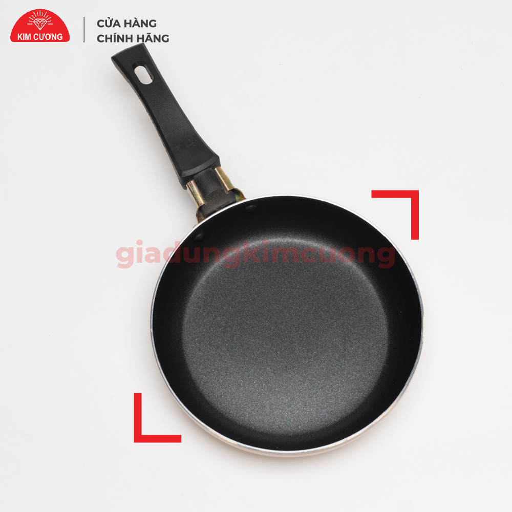 Chảo Chống Dính Ceramic Kim Cương - Size 16 đến 28 Cm - Hàng Chính Hãng