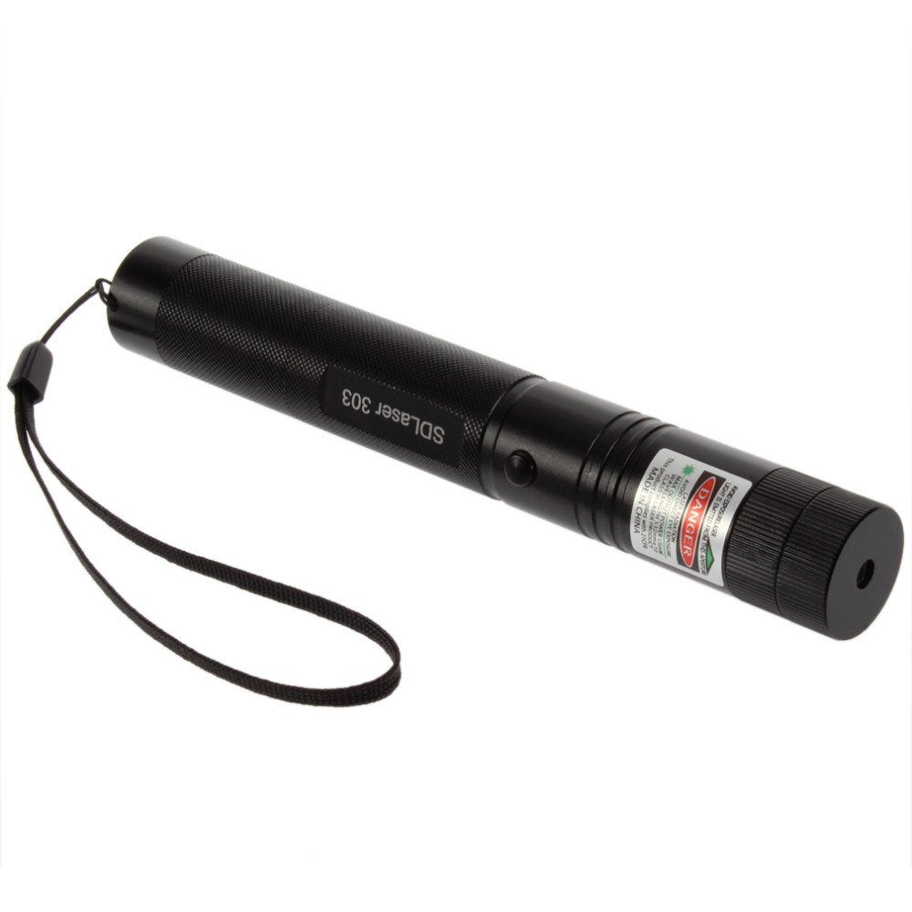 Đèn laser tia sáng xanh trình chiếu xa đa năng 303