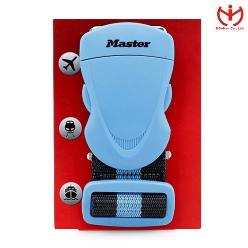 Dây đai ràng vali hiệu Master Lock 4700 EURDBLU màu xanh dương - MSOFT