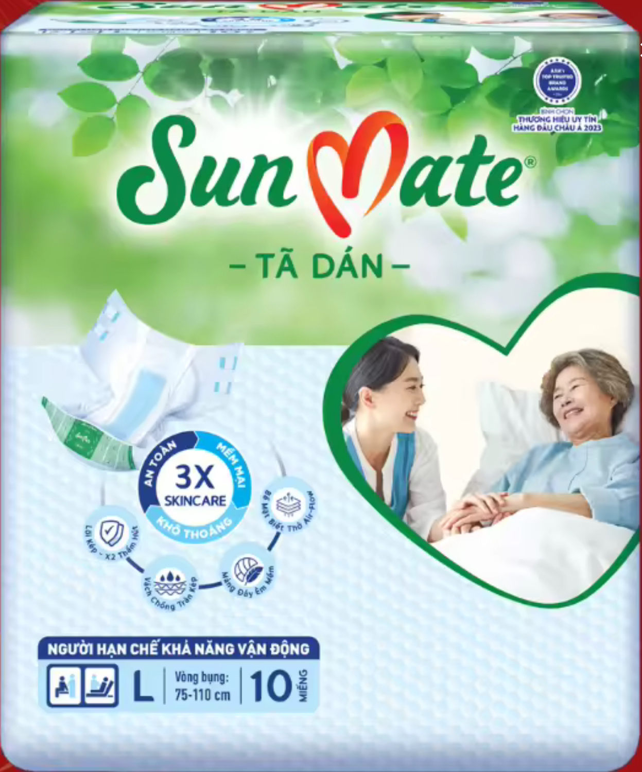 Tã dán Sunmate L10 -Tã Người Lớn - Date luôn mới