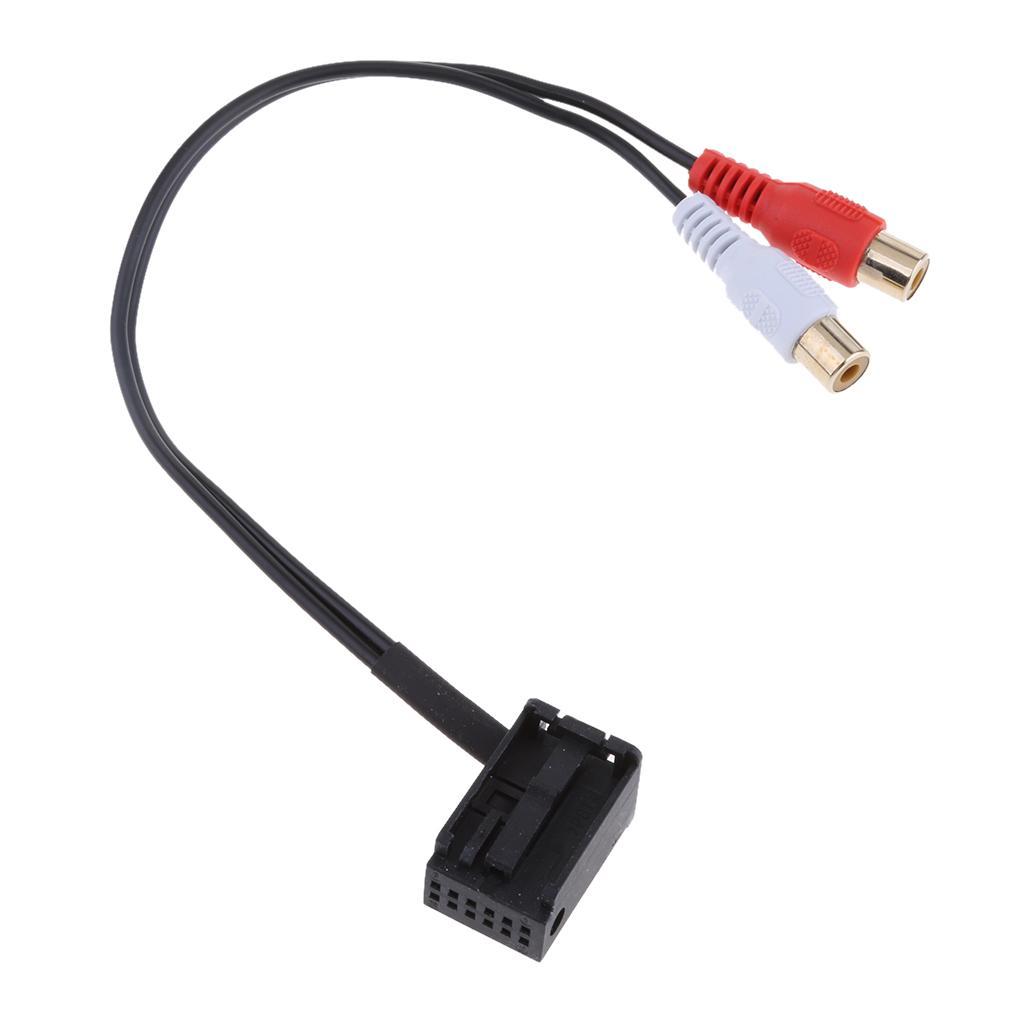 12in AUX Input Female Jack 3.5mm Audio Adapter Cable for iPod iPhone 4 4S 5 5S MP3 to BMW Z4/Opel Car Player