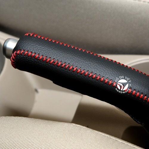 BỌC CẦN SỐ, PHANH TAY KIA FORTE 5 NÚT, 6 NÚT SỐ SÀN DA BÒ THẬT 100%