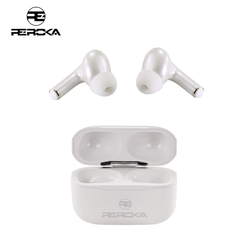 Tai Nghe True Wireless  REROKA AK FLIP Bluetooth V5.0, đeo êm tai, âm thanh sống động - Hàng chính hãng