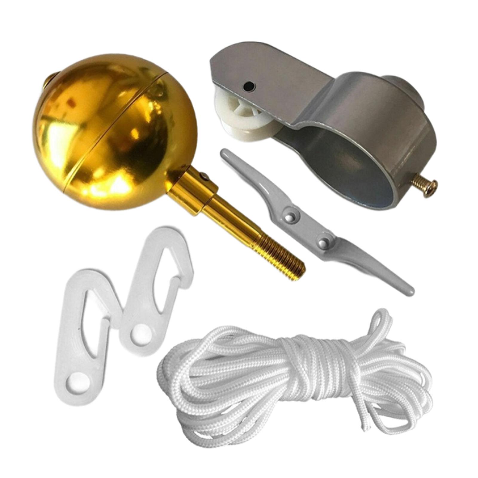 Flag Pole Hardware Parts Repair Kits Flagpole Hardware Accessory for 2"OD Tube