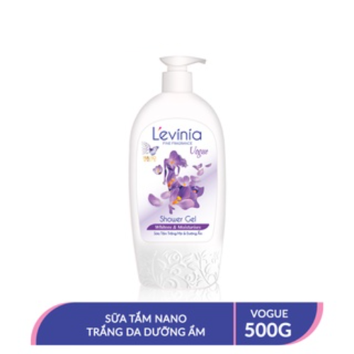 Sữa Tắm NANO Trắng Da Chống Nắng L'evinia 500ml