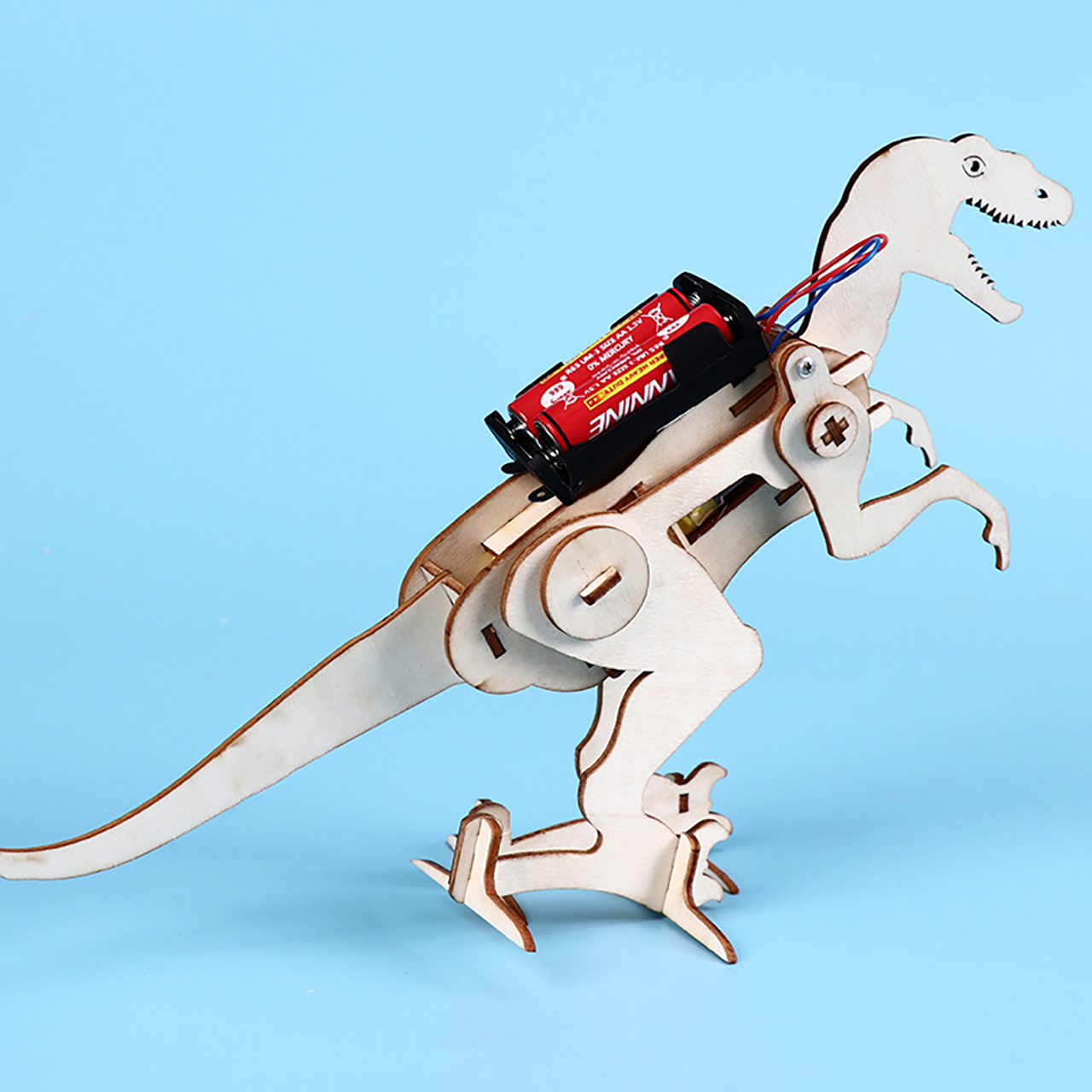 Đồ chơi trẻ em S34 thông minh sáng tạo STEM (STEAM) mô hình lắp ráp khủng long bằng gỗ