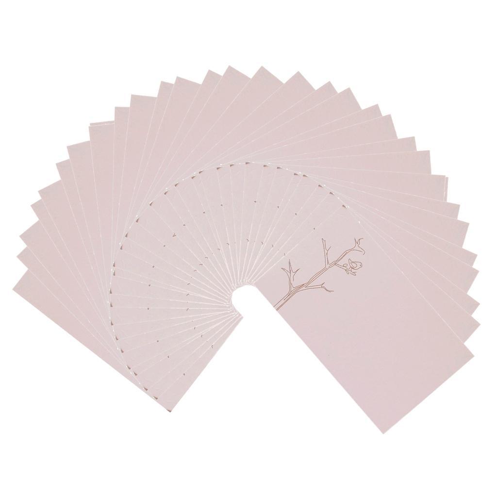 50Pcs Wedding Party Table Name Place Cards Favor Decor Personalised Cards