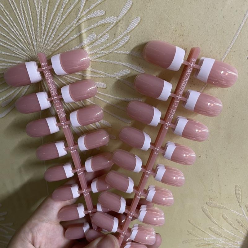 Móng up thạch sơn sẵn - đã được Fen đầu móng, móng tay giả màu thạch Thiên Di Nail