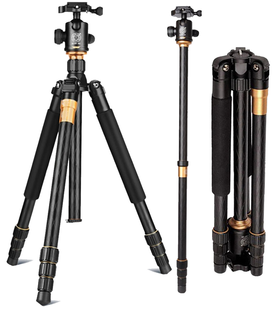 Chân Máy Ảnh Tripod/ Monopod Q-999 - Hàng Nhập Khẩu