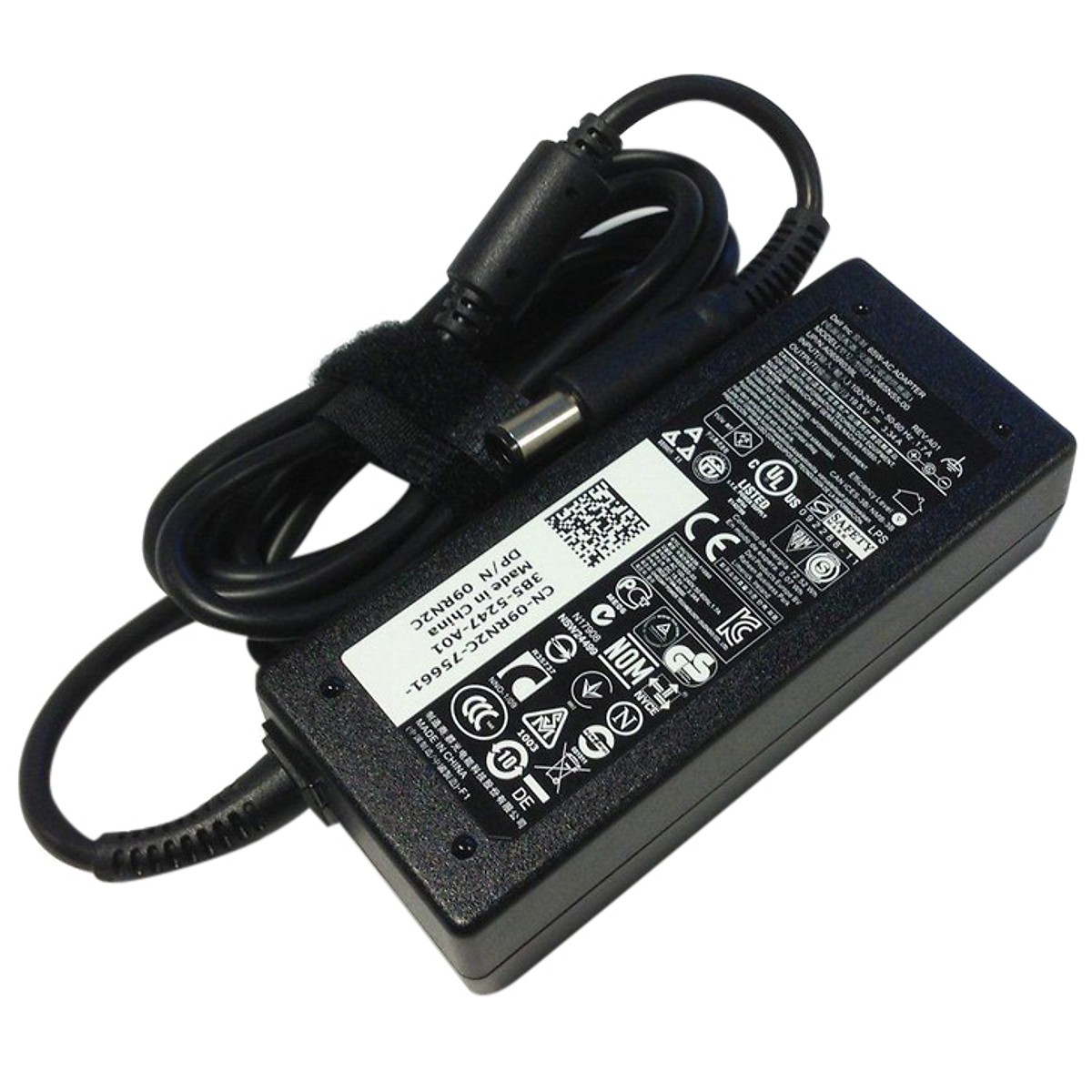 Sạc Dành Cho Laptop Del 19,5v-3,34a-l 65W - Hàng nhập khẩu