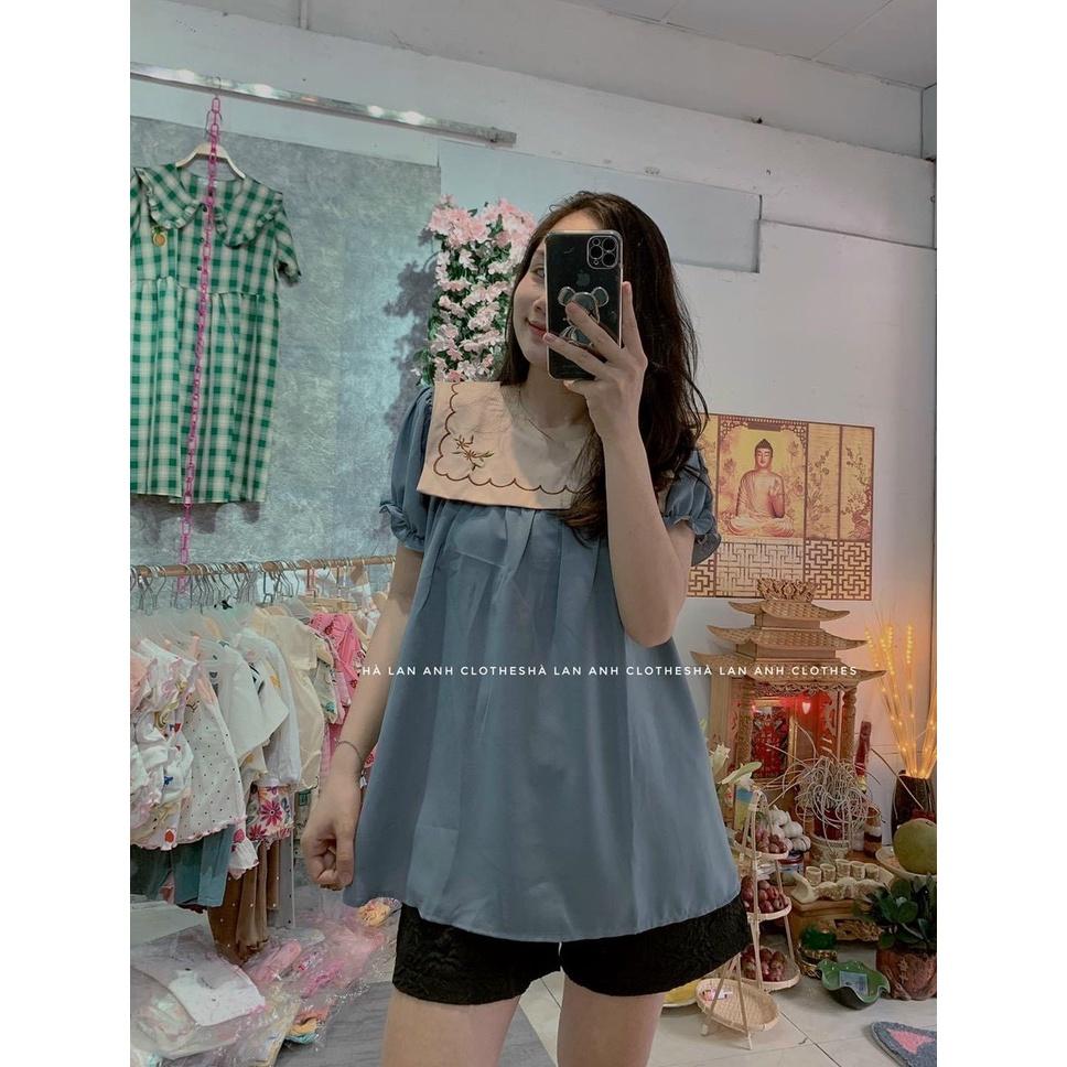 Áo bà bầu mùa hè siêu mát thiết kế công sở cao cấp siêu xinh