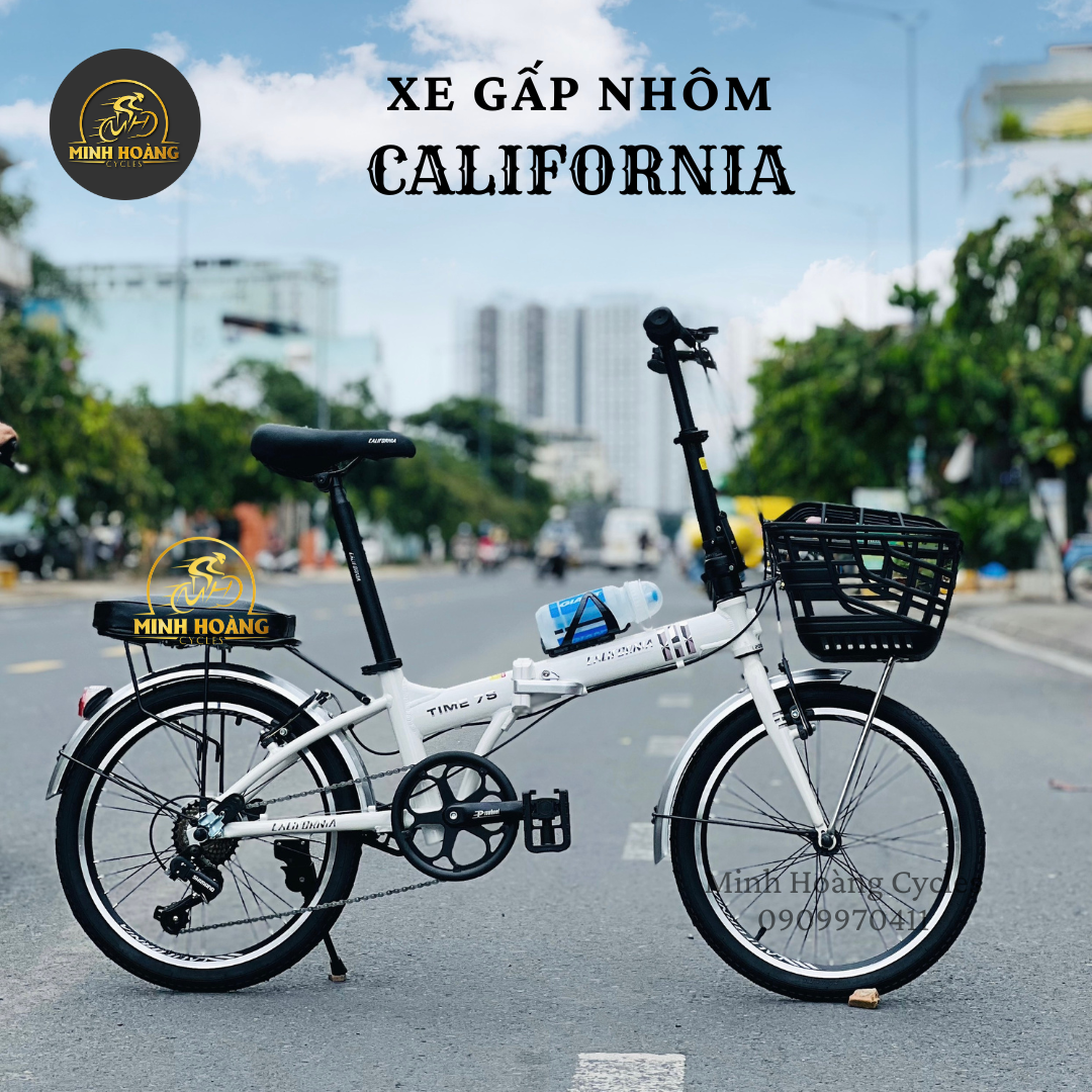 XE ĐẠP GẤP NHÔM CALIFORNIA