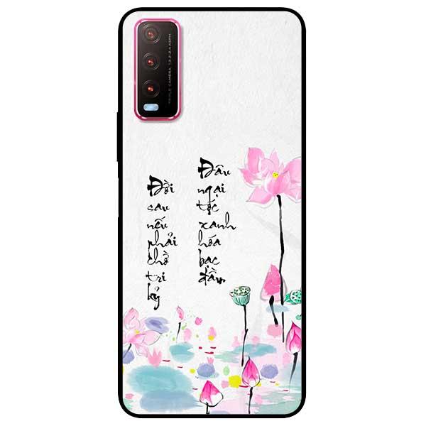 Ốp lưng dành cho Vivo Y20 - Vivo Y20s - Vivo Y12s - Thư Pháp Tri Kỷ