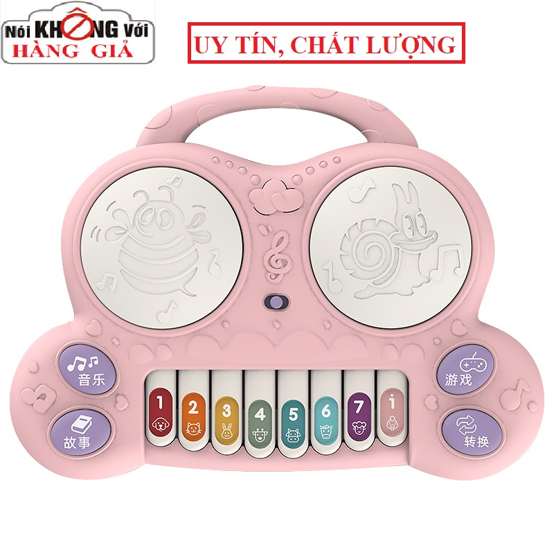 ĐÀN ĐỒ CHƠI PIANO , ORGAN CÓ NHẠC CHO BÉ HÌNH THÚ