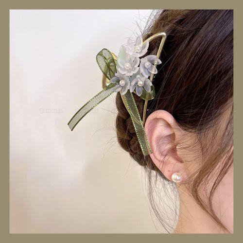 Kẹp tóc hàm cá mập 2 kích cỡ phong cách Lolita KT07