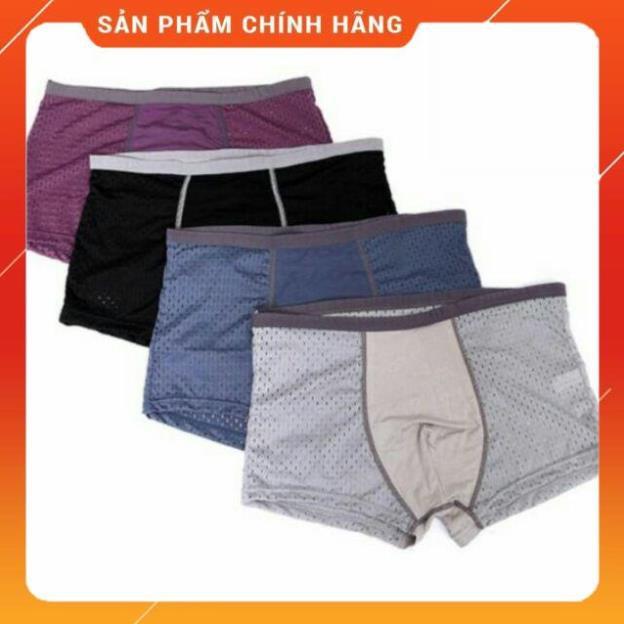 HỘP 4 QUẦN XỊP MEN THÔNG HƠI CAO CẤP