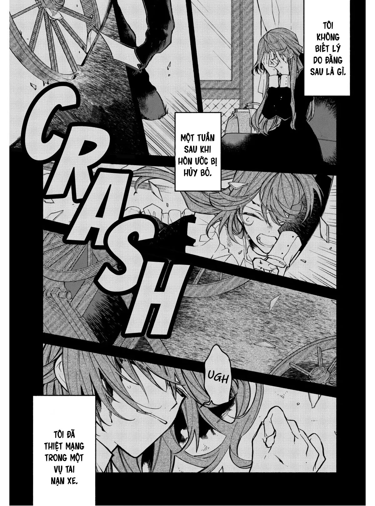 vì đã trở về thân phận ác nữ nên tôi nghĩ mình sẽ chạy trốn khỏi hoàng tử CHƯƠNG 1.1 5