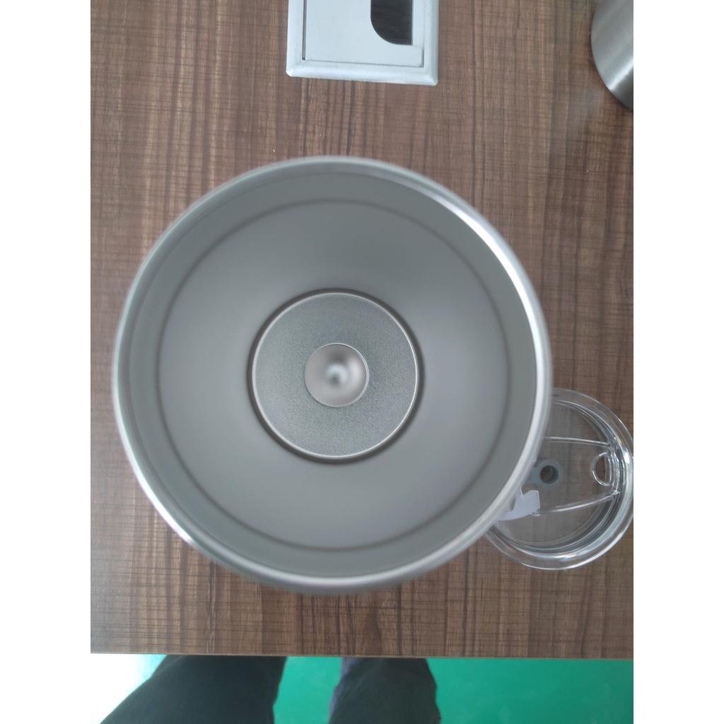 Ly Giữ Nhiệt 600ml Hàng IN Có Kèm Ống Hút iNox
