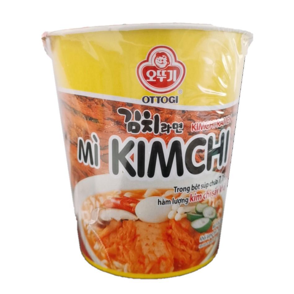 Combo 6 Ly Mì Kim Chi Ottogi 62g