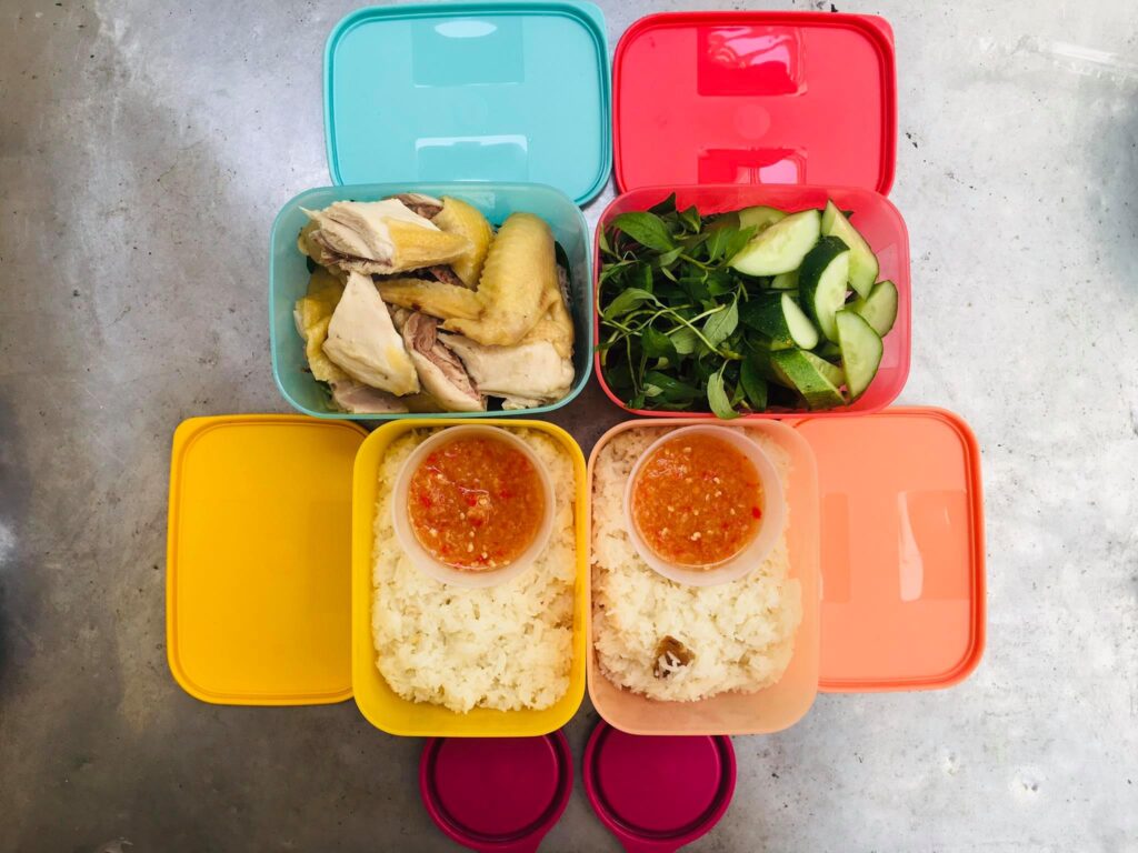 Bộ Hộp Trữ Đông Freezermate Rainbow Tupperware, Hộp Bảo Quản Thực Phẩm, Nhựa Nguyên Sinh An Toàn