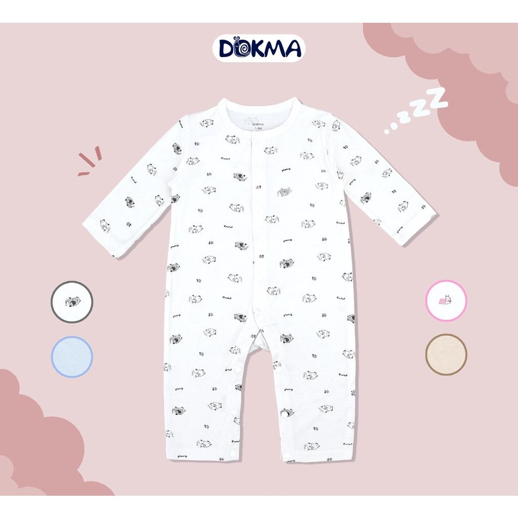 DB845 Bộ body cài giữa dài tay DOKMA (3-9M)