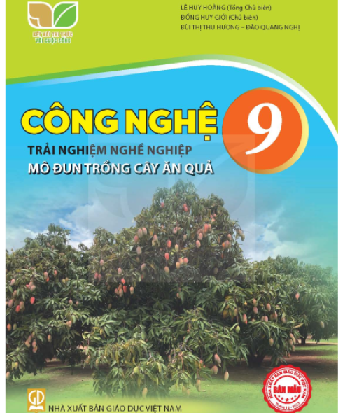 Sách giáo khoa Công Nghệ 9- Trồng cây ăn quả- Kết Nối Tri Thức Với Cuộc Sống