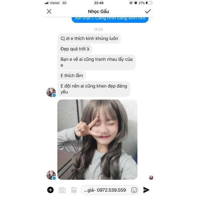 Tóc giả nguyên đầu cao cấp tặng lược+ lưới chùm đầu