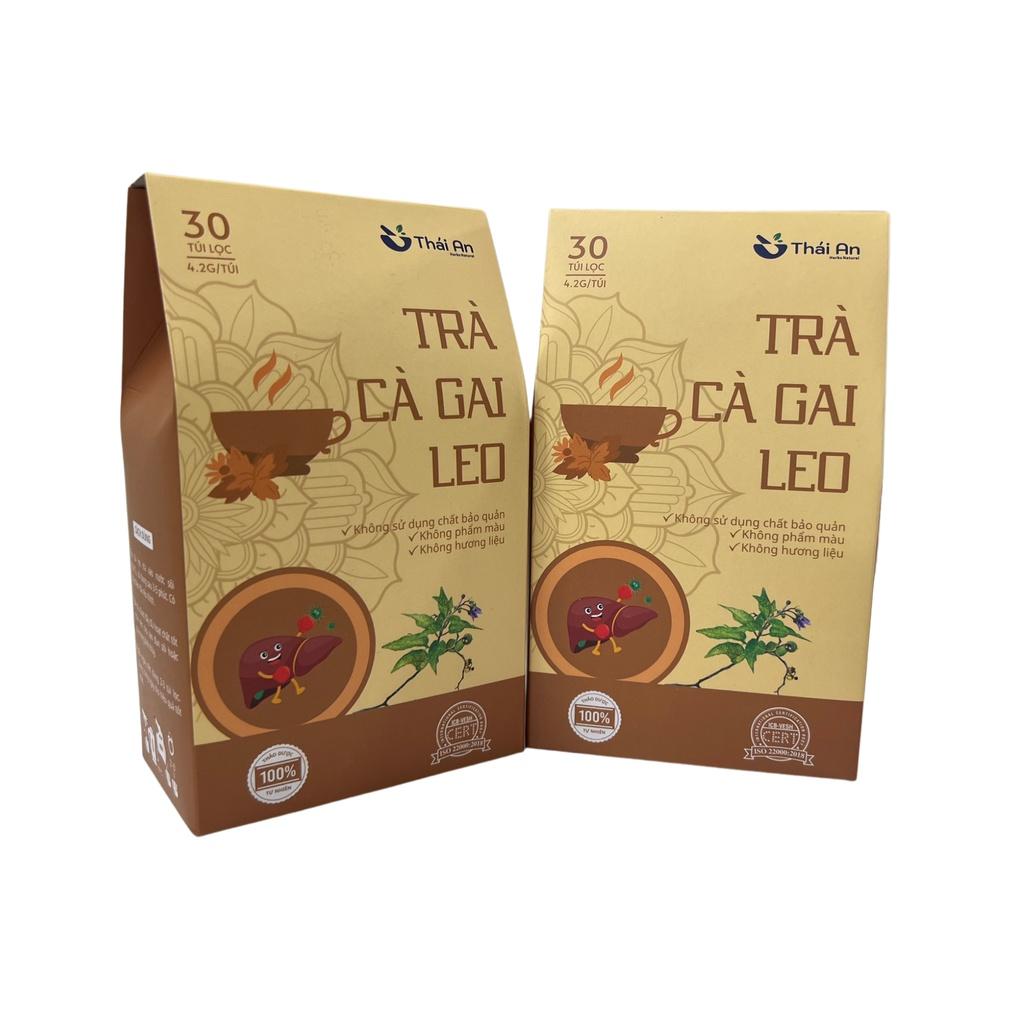 Trà Cà Gai Leo -Trà Thảo Mộc Túi Lọc Hỗ Trợ Sức Khỏe An Thần Ngủ Ngon - Thái An Herbs Natural