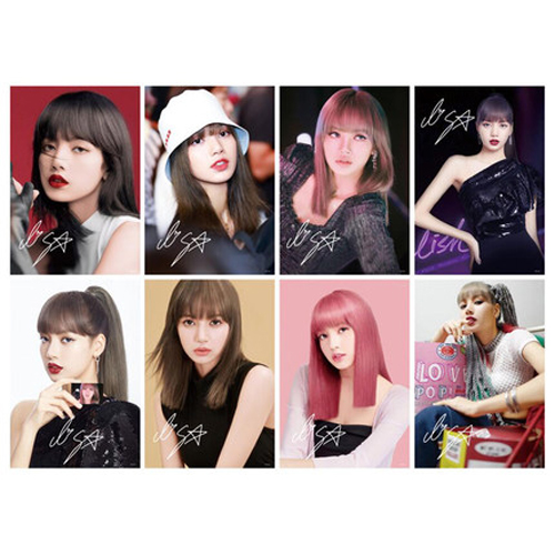 Poster LISA BLACK PINK 8 tấm