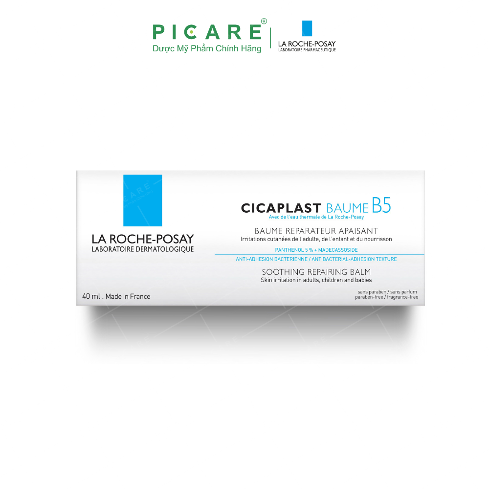 Kem Dưỡng Làm Dịu Kích Ứng Và Phục Hồi Da La Roche-Posay Cicaplast Baume B5 (40ml)