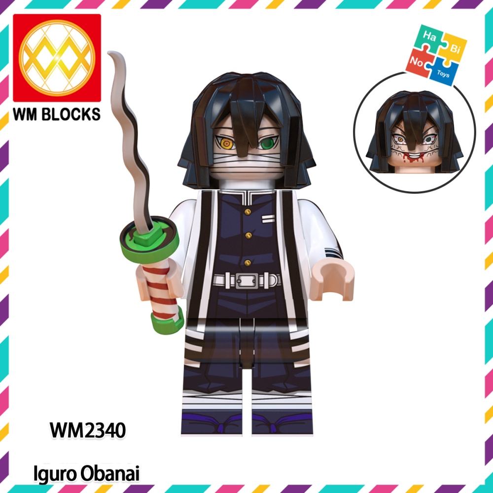 Đồ Chơi Lắp Ráp Minifigures Demon Slayer Thanh Gươm Diệt Quỷ Hoạt Hình Anime