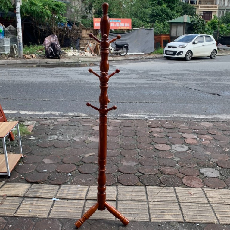 Cây treo quần áo gỗ sồi