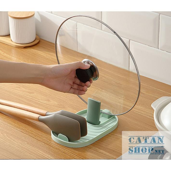 Giá gác nắp nồi, đựng muỗng đũa thìa cao cấp đa năng trong bếp thuận tiện nấu ăn GD502-GACDUA-CC