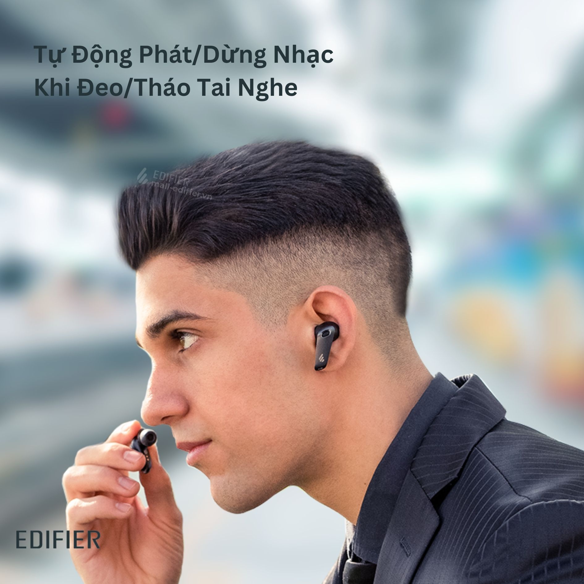 Tai nghe bluetooth Edifier Neobuds Pro 2 Nâng cấp | Chống ồn chủ động tuyệt đối | Nghe nhạc Hires Audio - Hàng chính hãng